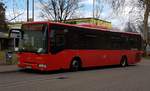 Südwestbus (RVS) ~ ex RBS Stuttgart ~ Irisbus Crossway LE ~ März 2019 Ettlingen Carl Orff Schule ~ 106 Neuburgweier Breslauer Straße