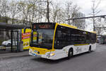 Mercedes Citaro von SWEG, auf der Linie 3, verl�sst am 25.03.2026 die Haltestelle beim Bahnhof L�rrach.