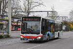 Mercedes Citaro von SWEG, auf der Linie 2, f�hrt am 25.03.2026 zur Haltestelle beim Bahnhof L�rrach.