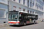Mercedes Citaro der SWEG wartet am 02.05.2026 auf einem Abstellplatz im Claragraben. Aufnahme Basel.