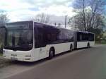 Ein MAN Lions City Der Verkehrsgesellschaft Teltow Flming mbH (VTF) In Wnsdorfer Bahnhof Als SEV Am 08.04.2012