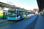 Stadtverkehr Maintal Mercedes Benz Citaro 1 Facelift am 11.01.19 in Frankfurt Enkheim 