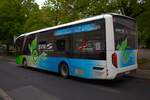 Neuer Stadtverkehr Maintal MAN Lions City E am 25.04.25 in Wachenbuchen