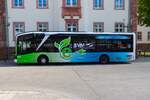 Stadtverkehr Maintal MAN Lions City E am 14.04.26 in Hanau Freiheitsplatz