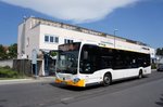 Stadtbus Mainz: Mercedes-Benz Citaro C2 der MVG Mainz / Mainzer Verkehrsgesellschaft, aufgenommen im Juni 2016 in Mainz-Bretzenheim.