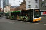 Mainzer Mobilität MAN Lions City Wagen 753 am 11.01.21 in Mainz Innenstadt