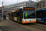 Mainzer Mobilität Mercedes Benz Citaro 2 G Wagen 901 am 12.02.24 in Mainz Hauptbahnhof