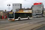 Mainzer Mobilität MAN Lions City Wagen 835 am 12.02.24 in Mainz Hauptbahnhof