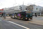 Mainzer Mobilität MAN Lions City Wagen 755 am 12.02.24 in Mainz Hauptbahnhof