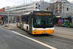 Mainzer Mobilität MAN Lions City Wagen 760 am 12.02.24 in Mainz Hauptbahnhof