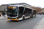 Mainzer Mobilität MAN eLions City Wagen 625 am 31.12.25 am Höfchen in der Innenstadt