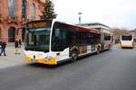 Mainzer Mobilität Mercedes Benz Citaro 2 G Wagen 924 am 31.12.25 am Höfchen in der Innenstadt