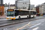 Mainzer Mobilität Mercedes Benz Citaro 2 G Wagen 950 am 16.02.26 in Mainz Hauptbahnhof