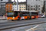 Mainzer Mobilität Mercedes Benz Citaro 2 G Wagen 976 am 16.02.26 in Mainz Hauptbahnhof