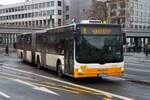 Mainzer Mobilität MAN Lions City Wagen 778 am 16.02.26 in Mainz Hauptbahnhof
