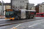 Mainzer Mobilität Mercedes Benz Citaro 2 G Wagen 954 am 16.02.26 in Mainz Hauptbahnhof