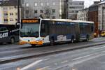 Mainzer Mobilität Mercedes Benz Citaro 2 G Wagen 944 am 16.02.26 in Mainz Hauptbahnhof