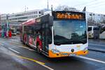 Mainzer Mobilität Mercedes Benz Citaro 2 G Wagen 968 am 16.02.26 in Mainz Hauptbahnhof