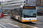Mainzer Mobilität Mercedes Benz Citaro 2 G Wagen 912 am 16.02.26 in Mainz Hauptbahnhof