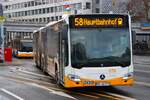 Mainzer Mobilität Mercedes Benz Citaro 2 G Wagen 978 am 16.02.26 in Mainz Hauptbahnhof