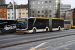 Mainzer Mobilität MAN eLions City Wagen 621 am 16.02.26 in Mainz Hauptbahnhof