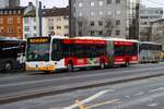 Mainzer Mobilität Mercedes Benz Citaro 2 G Wagen 968 am 16.02.26 in Mainz Hauptbahnhof