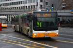 Mainzer Mobilität MAN Lions City Wagen 753 am 16.02.26 in Mainz Hauptbahnhof