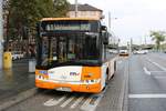 RNV Solaris Urbino 8,9 Wagen 6287 am 17.10.20 in Mannheim
