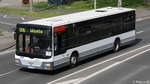 Ein MAN Lion's City von der NEW Mö'Bus mit der Wagennummer 0705 in Mönchengladbach auf der Korschenbroicher Straße. Bin echt froh, dass ich diesen Bus noch kriegen konnte, bevor er ausgemustert wird. | April 2019