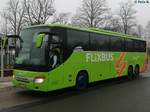 Setra 416 GT-HD von Flixbus/Wricke Touristik aus Deutschland in Greifswald am 04.02.2017