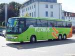 Setra 416 GT-HD von Flixbus/Wricke Touristik aus Deutschland in Neubrandenburg am 15.09.2017