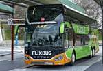 Setra 531 DT von umbrella /Flixbus, hier am Berlin -ZOB im Februar 2020.