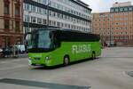 Flixbus VDL Futura am 18.12.21 in Frankfurt am Main Fernbusbahnhof