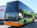 Van Hool TX27 von Flixbus/Staf Cars aus Belgien in Berlin am 10.10.2021