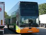 Van Hool TX27 von Flixbus/Staf Cars aus Belgien in Berlin am 10.10.2021