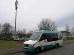 Mercedes Sprinter der Neubrandenburger Verkehrsbetriebe in Neubrandenburg am 30.12.2017