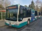 Mercedes Citaro II der Neubrandenburger Verkehrsbetriebe in Neubrandenburg am 18.03.2018