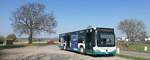 Mercedes Citaro II der Neubrandenburger Verkehrsbetriebe in Neubrandenburg am 20.04.2018