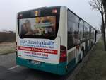 Mercedes Citaro II der Neubrandenburger Verkehrsbetriebe in Neubrandenburg am 25.11.2018