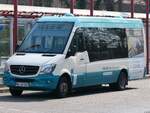 Mercedes Sprinter der Neubrandenburger Verkehrsbetriebe in Neubrandenburg am 28.03.2020