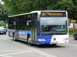 NVG-Wagen 283 befhrt am 26.7.10 mit neuer Klimaanlage die Linie 303 nach Oberbexbach.