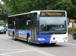 NVG-Wagen 283 befährt am 26.7.10 mit neuer Klimaanlage die Linie 303 nach Oberbexbach.