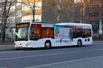 Busbetrieb Anger- angerbus mit Mercedes-Benz O 530 III C2 LE, (Nr.167) Als OL 626 unterwegs,  Teltow im März 2022.