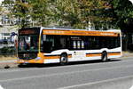 Mercedes-Benz O530 Citaro C2 vom Busbetrieb Anger-angerbus, auf der Linie 629, Teltow-Stadt im August 2022.