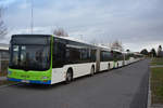 Am 08.12.2018 stand dieser MAN Lion's City G (PM-RB 570) in der Kieler Straße in Stahnsdorf.