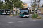 P-AV 974 auf dem Weg zum Johannes Kepler Platz. Aufgenommen am 11.08.2013 Potsdam Hauptbahnhof. 