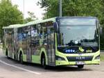 MAN Lion's City EfficientHybrid von Regionalbus Rostock in Rostock am 03.08.2024