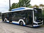 MAN Lion's City G EfficientHybrid der Rostocker Stra�enbahn AG in Rostock am 03.08.2024