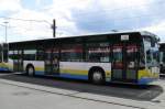 Omnibus Mercedes Citaro Nr. 119 der Nahverkehr Schwerin -NVS- noch jungfrulich, ohne Werbung, Schwerin 24.05.2008