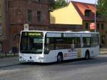 Mercedes-Benz O 530 II (Citaro Facelift) auf der Linie 6 nach Ostsee-Center an der Haltestelle Busbahnhof. 

